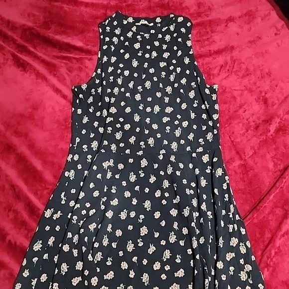 vans skater dress Vans Yeah Skater Dress Black / White Stripe Dress Size S Z3